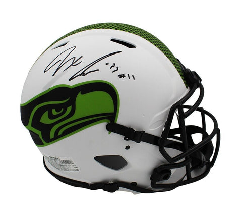 Jaxon Smith-Njigba Signed Seattle Seahawks Speed Authentic Lunar NFL Helmet