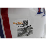Mike Vrabel Autographed/Signed New England Patriots 82-89 TB Mini JSA 58527