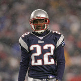 Asante Samuel Sr. Signed New England Jersey (JSA COA) Patriots 2xSuper Bowl D.B.