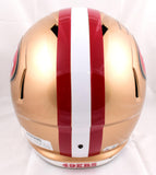 Frank Gore Autographed F/S San Francisco 49ers Speed Helmet-Beckett W Hologram