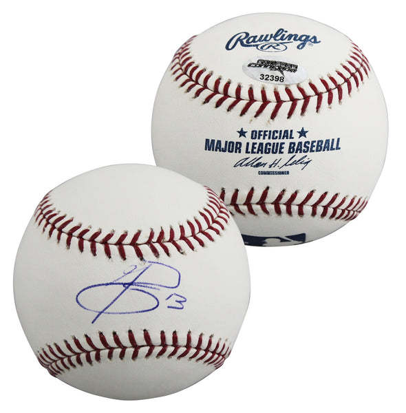 Rangers Jurickson Profar Authentic Signed Allen Selig OML Baseball BAS #BY031112