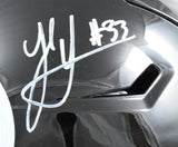 Jack Sawyer Autographed Pittsburgh Steelers F/S SpeedFlex Helmet-Beckett W Holo