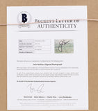 Jack Nicklaus Signed Framed 11x14 Golf Photo BAS LOA AB51360