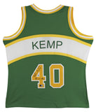 Sonics Shawn Kemp "Reign Man" Signed Green M&N 1994-95 HWC Swingman Jersey BAS