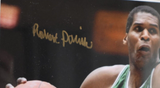 Robert Parish Autographed Celtics 8x10 Framed JSA COA