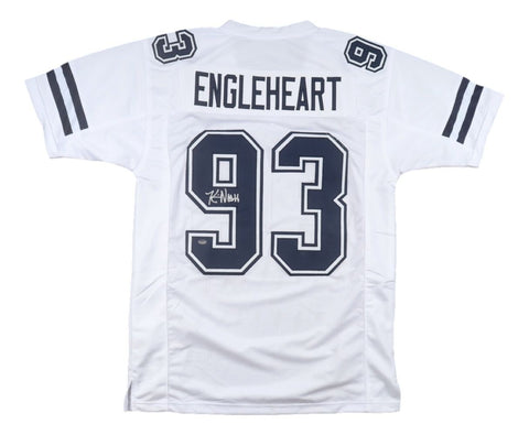 Kevin Nash The Longest Yard Signed White Engleheart Football Jersey Schwartz