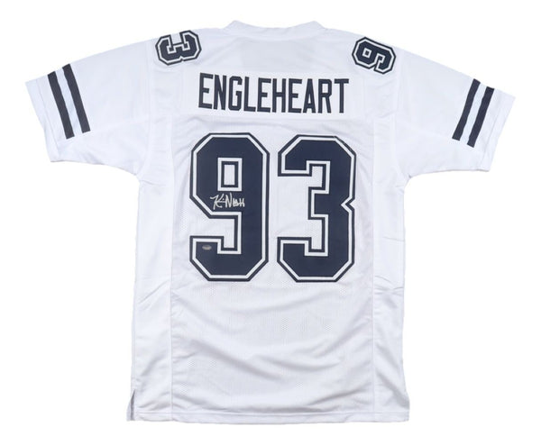 Kevin Nash The Longest Yard Signed White Engleheart Football Jersey Schwartz