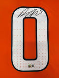 Bo Nix Autographed Denver Broncos Nike Limited Football Orange Jersey Beckett
