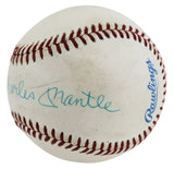 Yankees Mickey Charles Mantle Authentic Signed Oal Baseball PSA & BAS LOAs