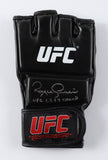 Royce Gracie Signed UFC Glove Inscribed "UFC 1, 2 & 4 Champ" / PA