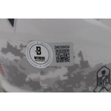 TJ Watt Autographed Pittsburgh Steelers 24 STS Mini Helmet Beckett Witness 48960