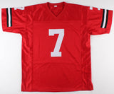 Rodney Hampton Signed Georgia Bulldogs Jersey (PSA/DNA COA) NY Giants R.B.