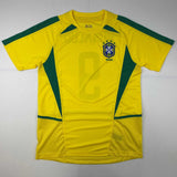 Autographed/Signed Ronaldo Nazario Brazil Yellow Jersey Beckett BAS COA