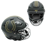 Jonathan Taylor Signed Indianapolis Colts Speed Flex Authentic STS 4 NFL Helmet