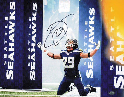 Earl Thomas Autographed Signed 11x14 Photo Seattle Seahawks MCS Holo #64204