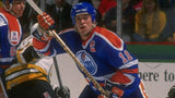 Mark Messier Signed Edmonton Oilers 35x43 Framed Jersey (JSA)6xStanley Cup Champ