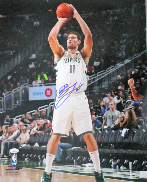 Milw Bucks Center BROOK LOPEZ #11 Signed 16x20 Photo #4 AUTO - JSA