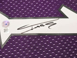 RAPTORS TRACY MCGRADY AUTOGRAPHED PURPLE AUTHENTIC M&N JERSEY XXL BECKETT