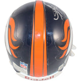 Al Wilson Autographed Denver Broncos Mini Helmet VSR4 TB Auth Beckett 52864