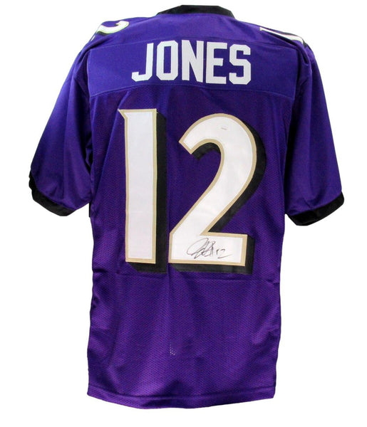 Jacoby Jones Signed/Auto Custom Football Jersey Baltimore Ravens JSA 1903186