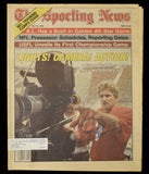 Joe Theismann Signed 1983 The Sporting News Redskins JSA 208604