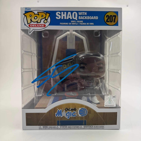 Autographed/Signed Shaq Shaquille O'Neal Orlando Magic Funko Pop #207 PSA COA