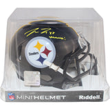 Pat Freiermuth Autographed Pittsburgh Steelers Mini Helmet Beckett Witness 53147
