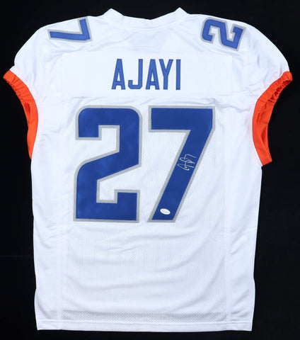 Jay Ajayi Signed Boise State Broncos Jersey (Beckett) Super Bowl 52 Champ Eagles