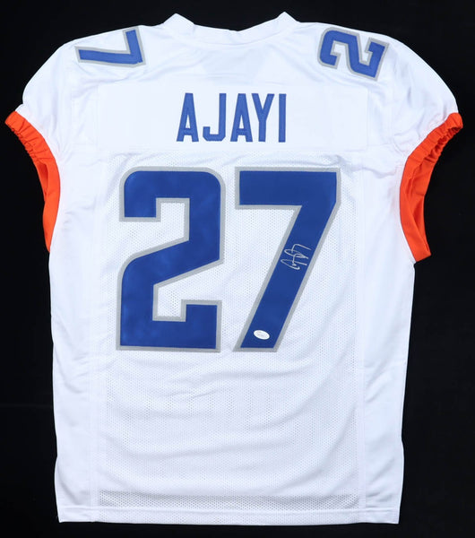 Jay Ajayi Signed Boise State Broncos Jersey (Beckett) Super Bowl 52 Champ Eagles