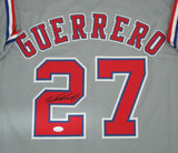 Expos Hall of Famer VLADIMIR GUERRERO Signed Custom Replica Jersey AUTO - JSA