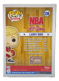 Larry Bird Signed Boston Celtics All-Star Funko Pop #139 Bird+JSA ITP