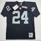 Autographed/Signed Charles Woodson Oakland Raiders Black M&N Jersey Fanatics COA