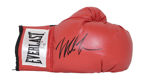 Mike Tyson Autographed/Signed Everlast Red Right Boxing Glove 31077