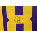 Justin Jefferson Autographed Pro Style Sz XL Purple Jersey Beckett Witness 57920