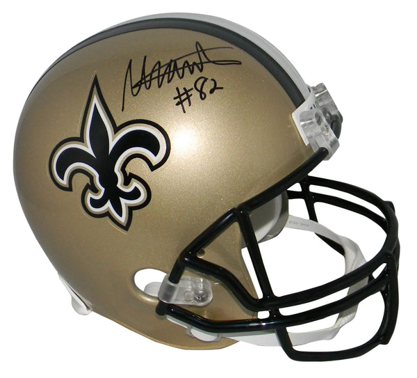 ADAM TRAUTMAN AUTOGRAPHED NEW ORLEANS SAINTS FULL SIZE HELMET BECKETT