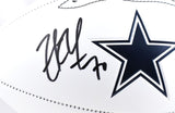 Zack Martin Autographed Dallas Cowboys Logo Football - Beckett W Hologram
