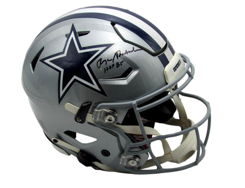 Roger Staubach HOF Autographed Full Size Speed Flex Authentic Helmet Cowboys BAS