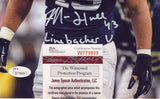 Mike Hull PSU Nittany Lions Signed In Silver Linebacker U 8x10 Photo JSA 136783