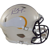 Randy Moss Autographed Minnesota Vikings Authentic Retro Helmet Beckett 56323