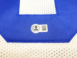 DALLAS COWBOYS DEZ BRYANT AUTOGRAPHED WHITE JERSEY BECKETT BAS WITNESS 230220