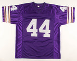 Chuck Foreman Signed Minnesota Vikings Jersey (PSA COA) 5xPro Bowl (1973-1977)