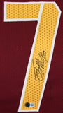 Terry McLaurin Authentic Signed Maroon Alternate Pro Style Jersey BAS Witness 2