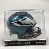 Autographed/Signed Jason Kelce Philadelphia Eagles Mini Football Helmet JSA COA