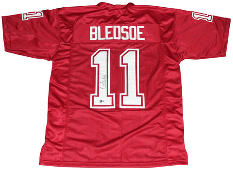 DREW BLEDSOE SIGNED WASHINGTON STATE COUGARS #11 JERSEY BECKETT