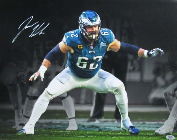 Jason Kelce Philadelphia Eagles Signed/Auto 16x20 Photo PSA/DNA 190361