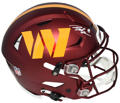 BRIAN ROBINSON JR SIGNED WASHINGTON COMMANDERS AUTHENTIC SPEEDFLEX HELMET BAS