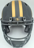 TREY LANCE AUTO 49ERS ECLIPSE BLACK FULL SIZE SPEED HELMET BECKETT 194744