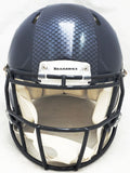 TYLER LOCKETT AUTOGRAPHED SEAHAWKS BLUE FULL SIZE AUTHENTIC HELMET MCS 222031