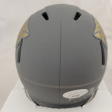 JOSH ALLEN SIGNED JACKSONVILLE JAGUARS SLATE SPEED MINI HELMET JSA COA