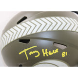 Torry Holt Autographed Los Angeles Rams Mini Helmet Rave 22 STS Beckett W 58590